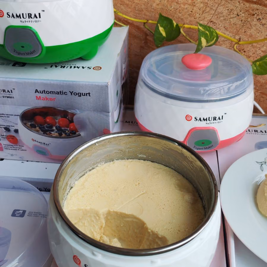 Samurai yogurt maker